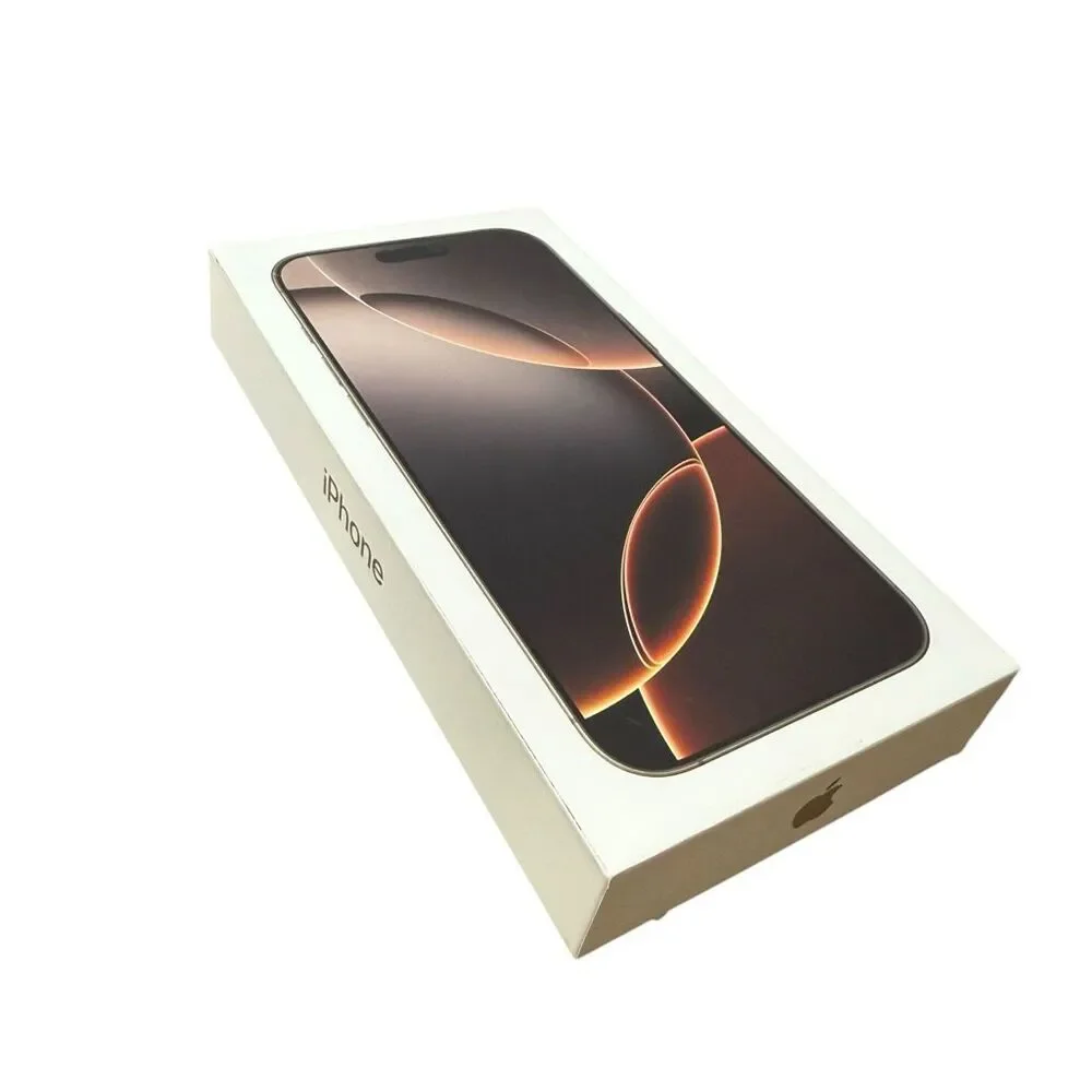 Apple iPhone 16 Pro Max Empty Retail Box Only w/ Inserts Genuine OEM No Phone